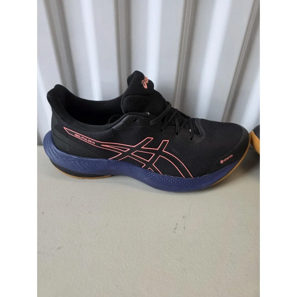 ASICS Gel-Pulse 14 GORE-TEX Shoes Womens Size 10 Black Waterproof Running